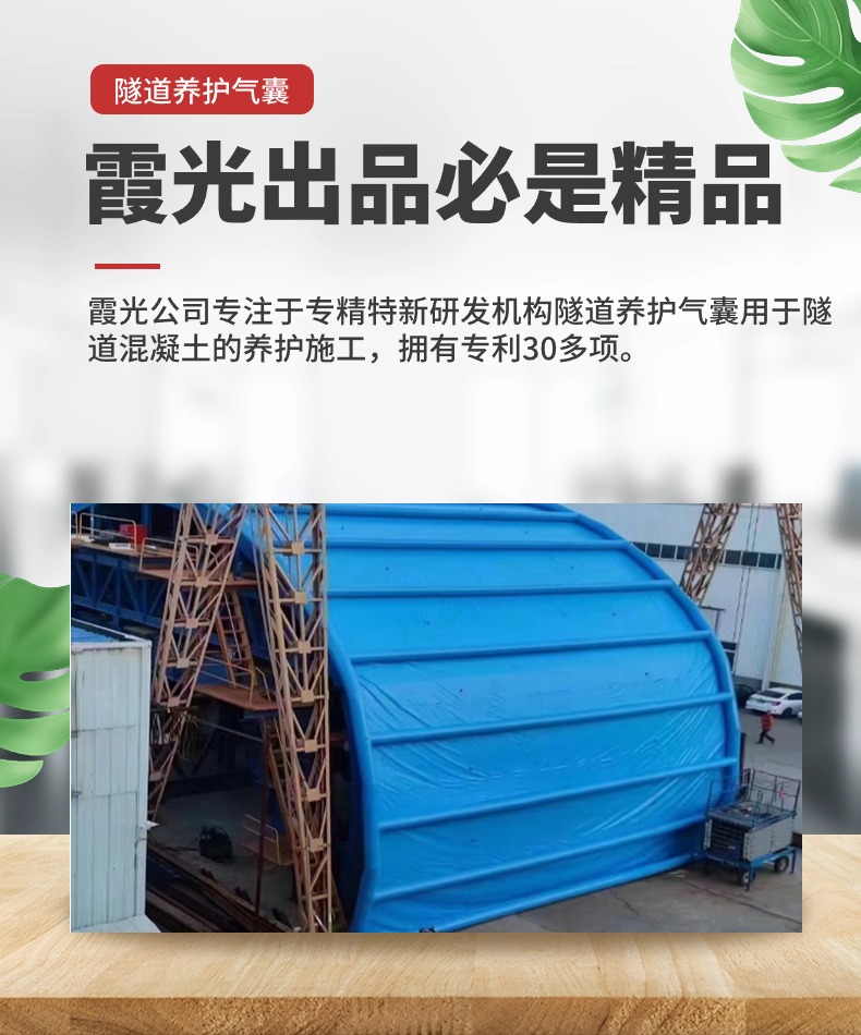 龙潭高温保湿隧道混凝土养护 高温蒸汽隧道混凝土养护 充气隧道拱